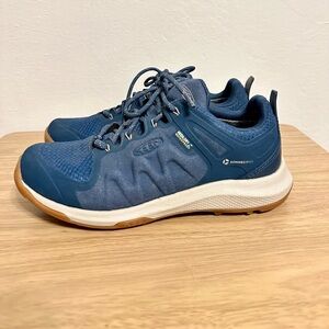 Keen Women’s Explore Waterproof Hiking All-Terrain Outdoor Shoes Blue